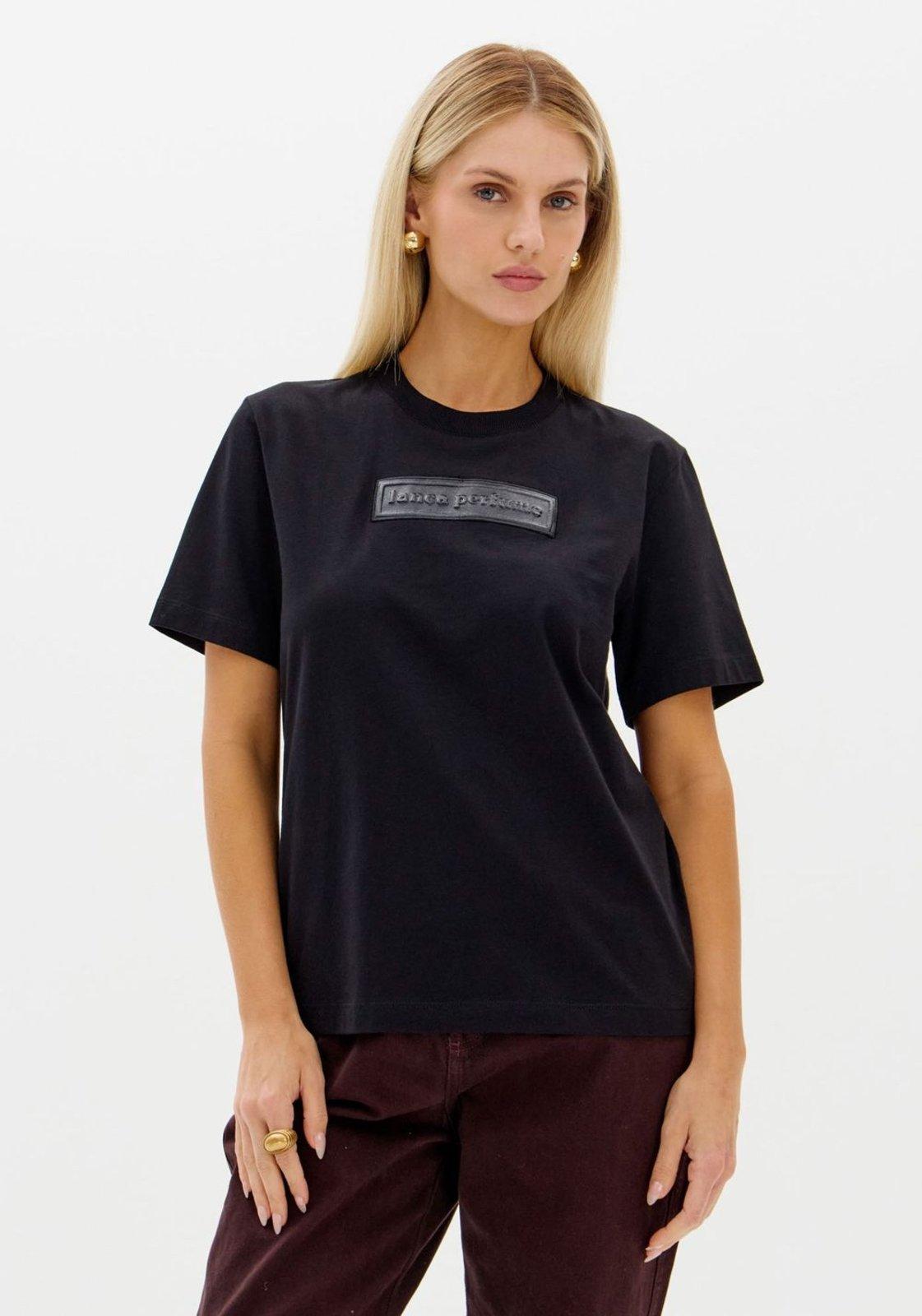 T-shirt Regular Com Manga Curta Lança Perfume