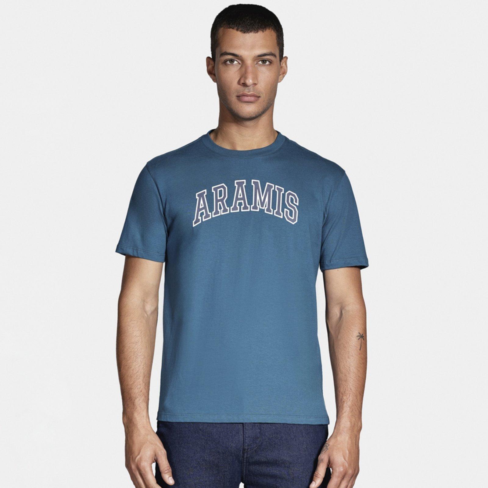 Camiseta Aramis New College Pr26 Azul Masculino