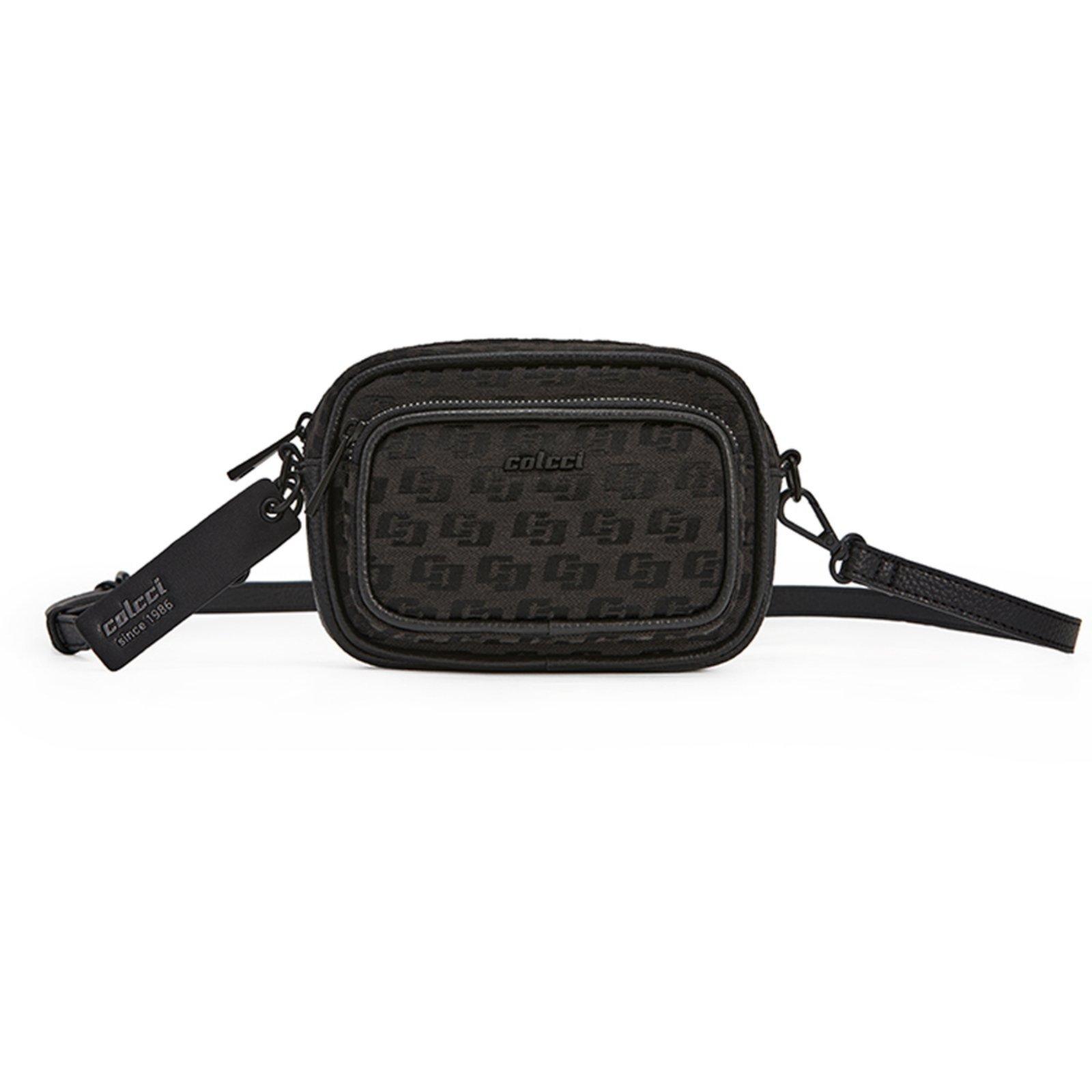 Bolsa Crossbody Colcci Monograma Bag Ou25 Preto Feminino