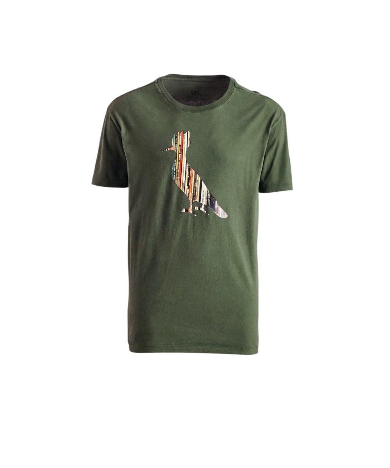 Camiseta Estampada Pica Pau Discos Reserva
