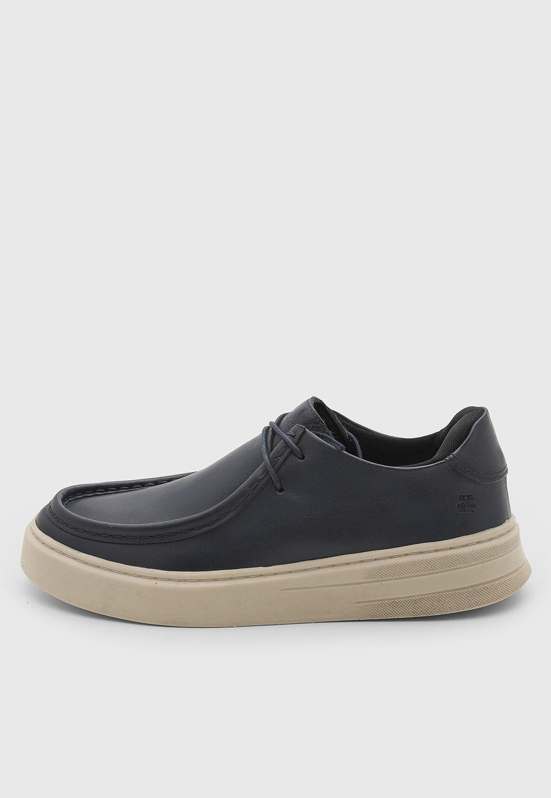 Tênis Masculino John John Wallabe Evoque Azul Escuro