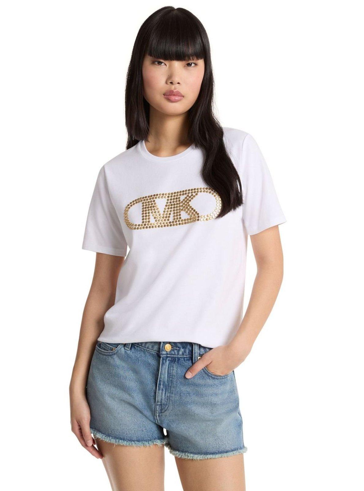 Blusa Mk Empire Logo MS651SC97J100
