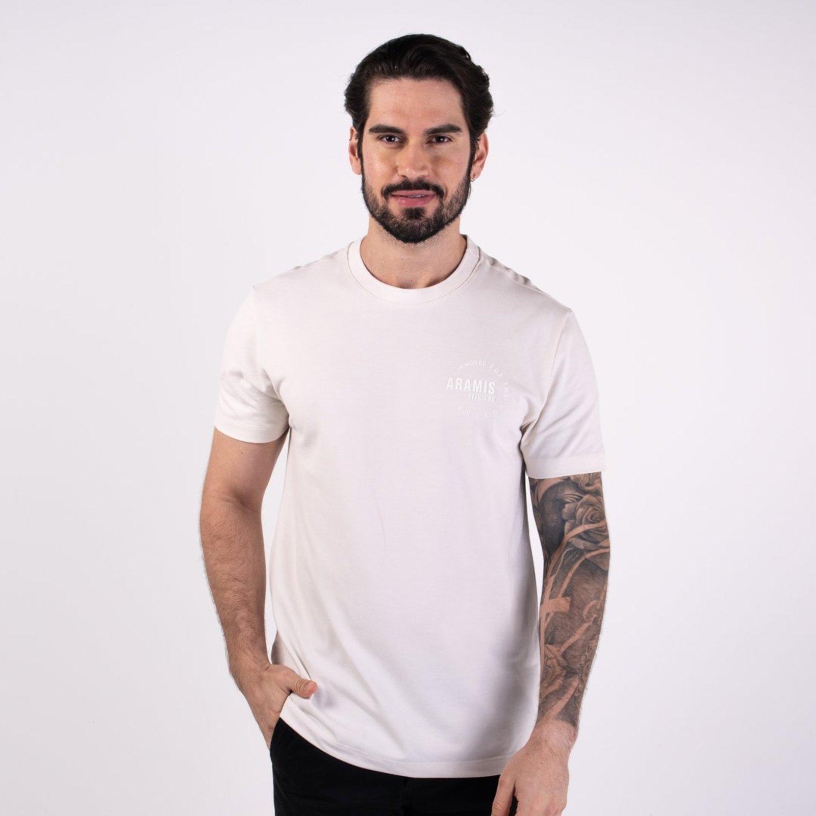 Camiseta Aramis Designed Piquet Off White