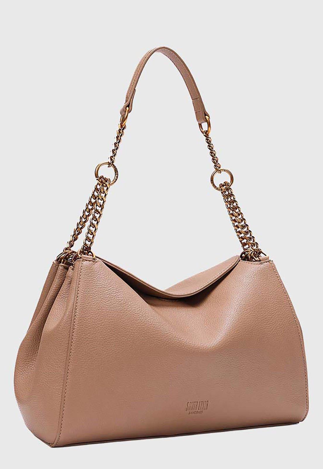 Bolsa Grande Santa Lolla Corrente Bege