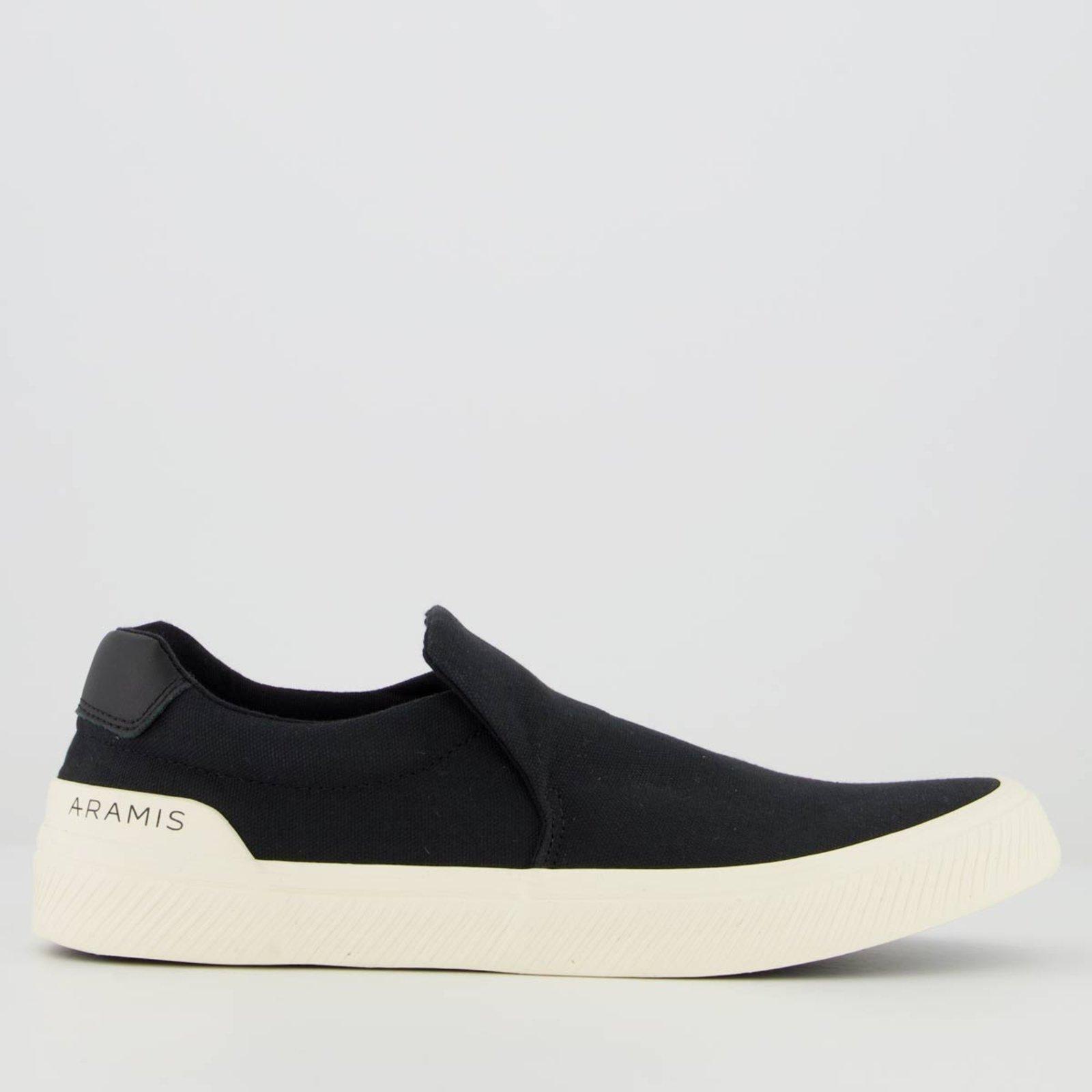 Tênis Aramis Daily Slip Canvas Preto