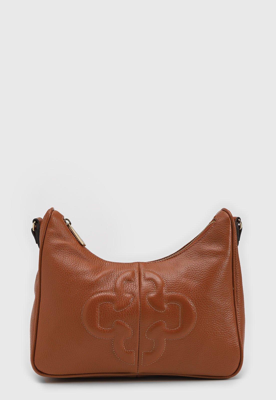 Bolsa Capodarte Logo Marrom