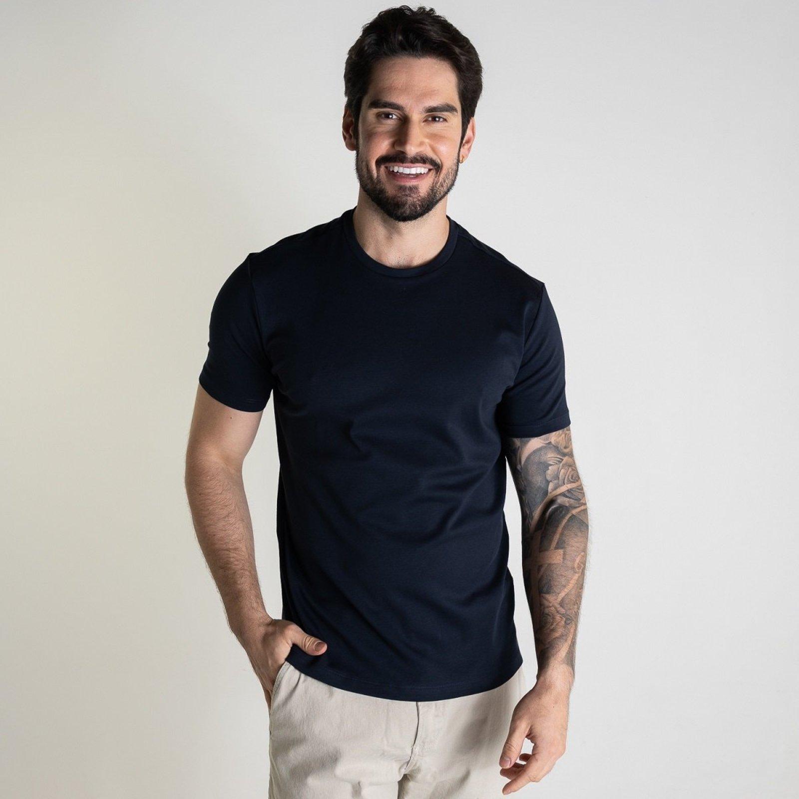 Camiseta Oficina Reserva Pima Premium Marinho