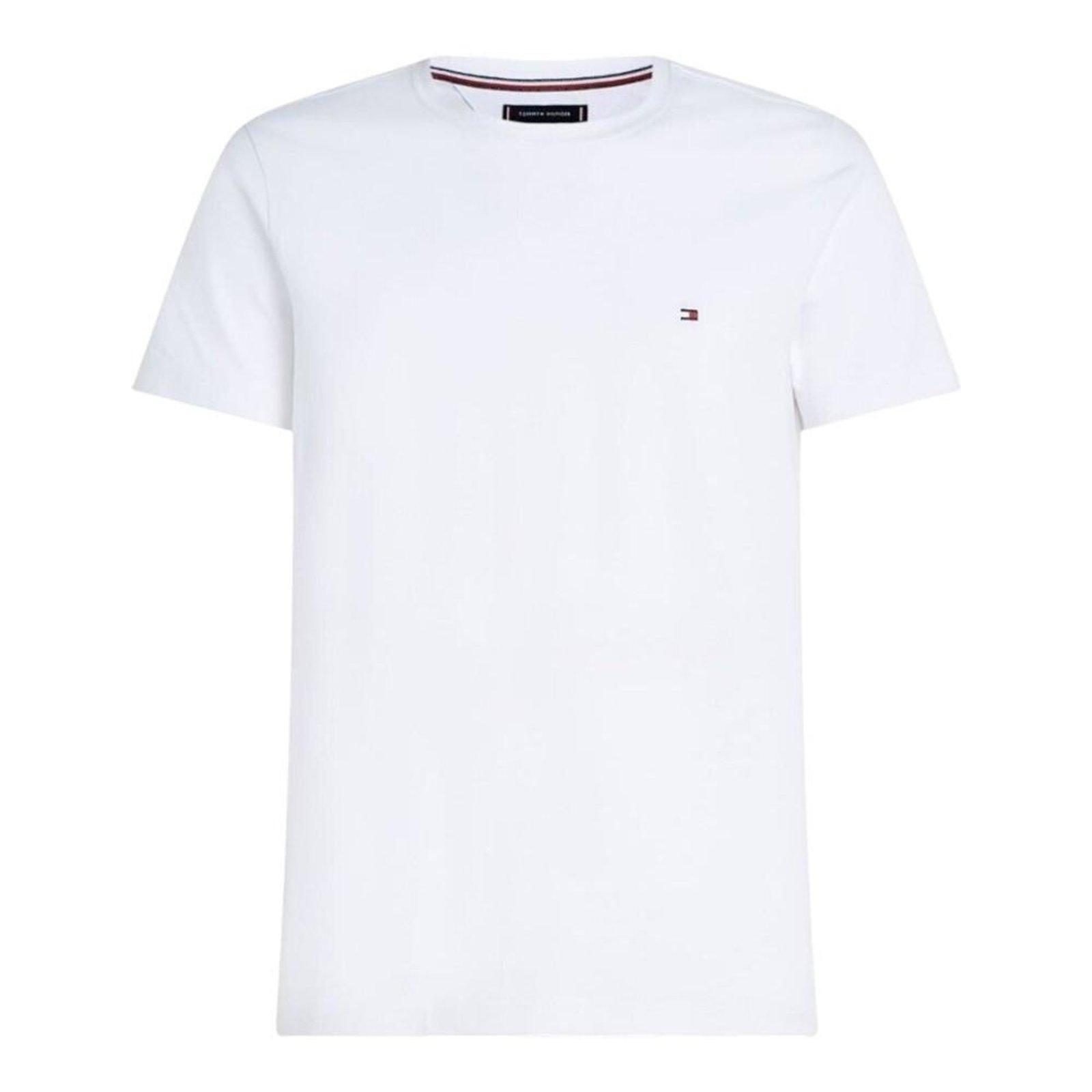 Camiseta Tommy Hilfiger Core Stretch Slim Masculino Branco