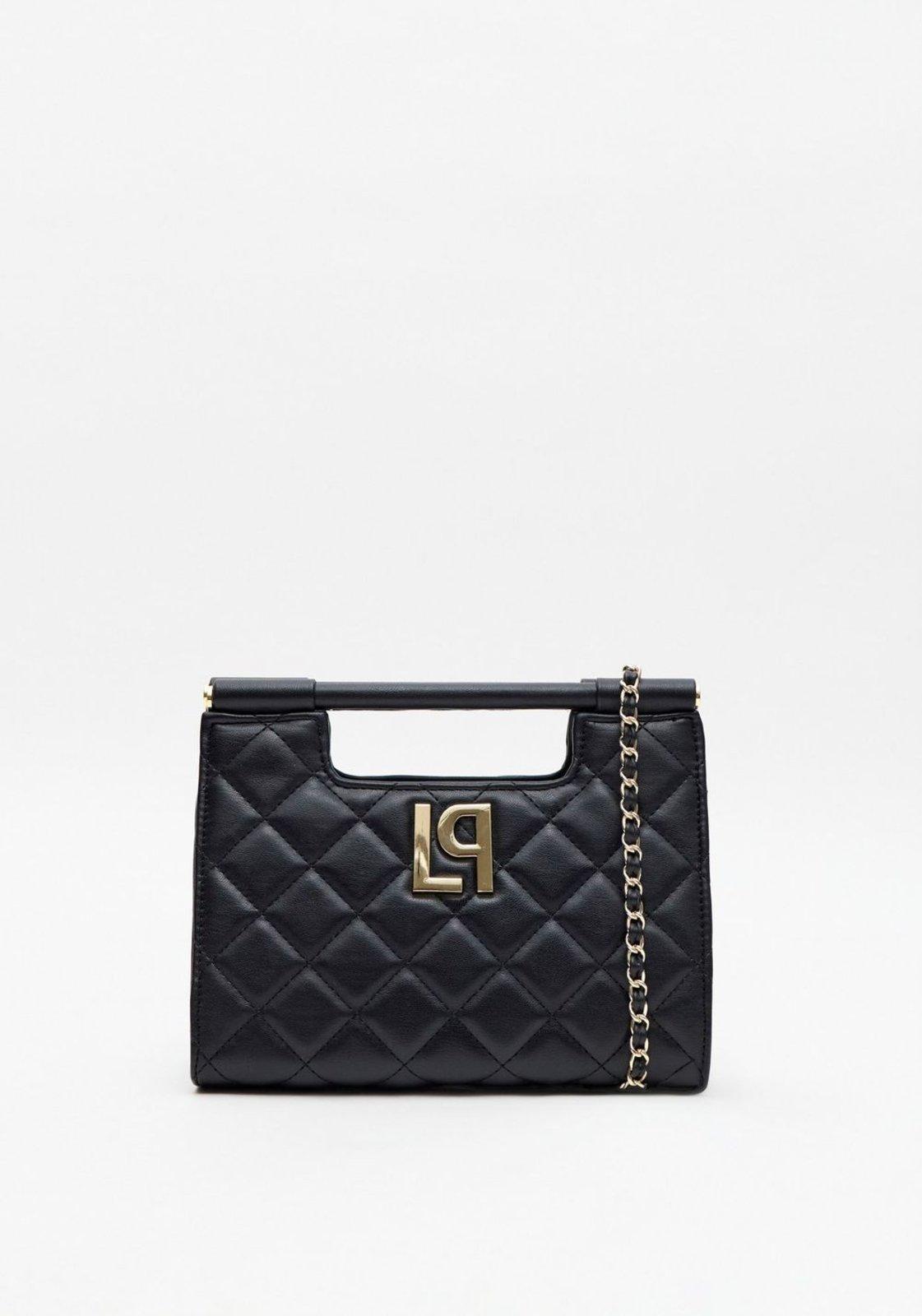Bolsa Clutch Matelassê Com Logo Lança Perfume