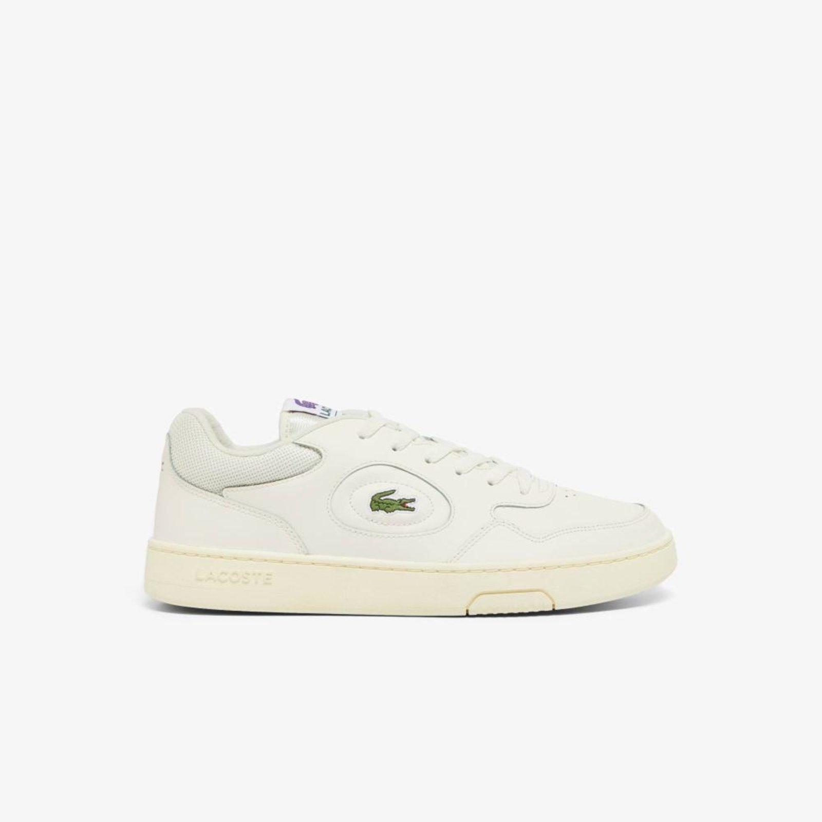 Tênis Lacoste Lacoste Masculinas Lineset de Couro Bege