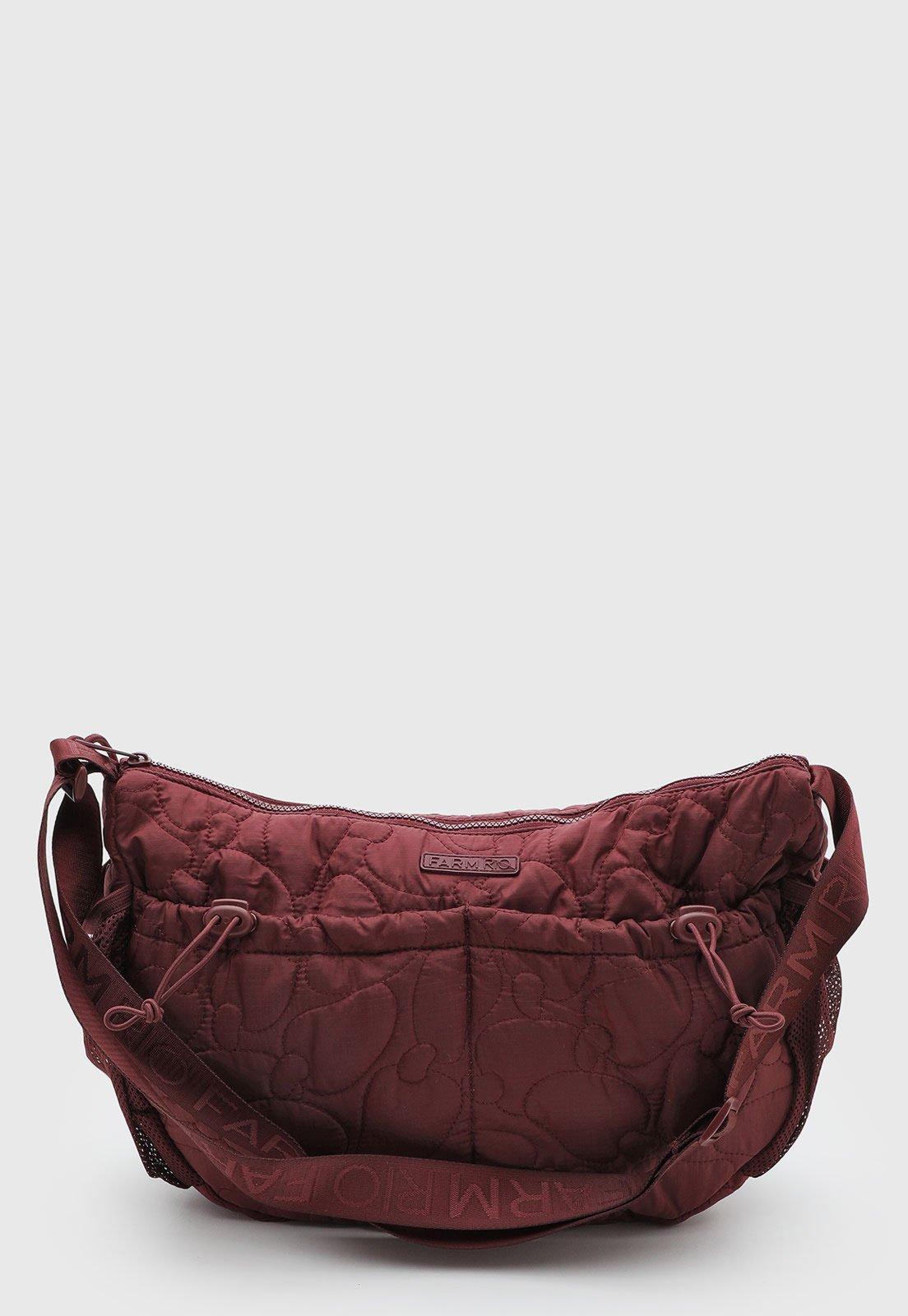 Bolsa Feminina FARM Acolchoada Vinho