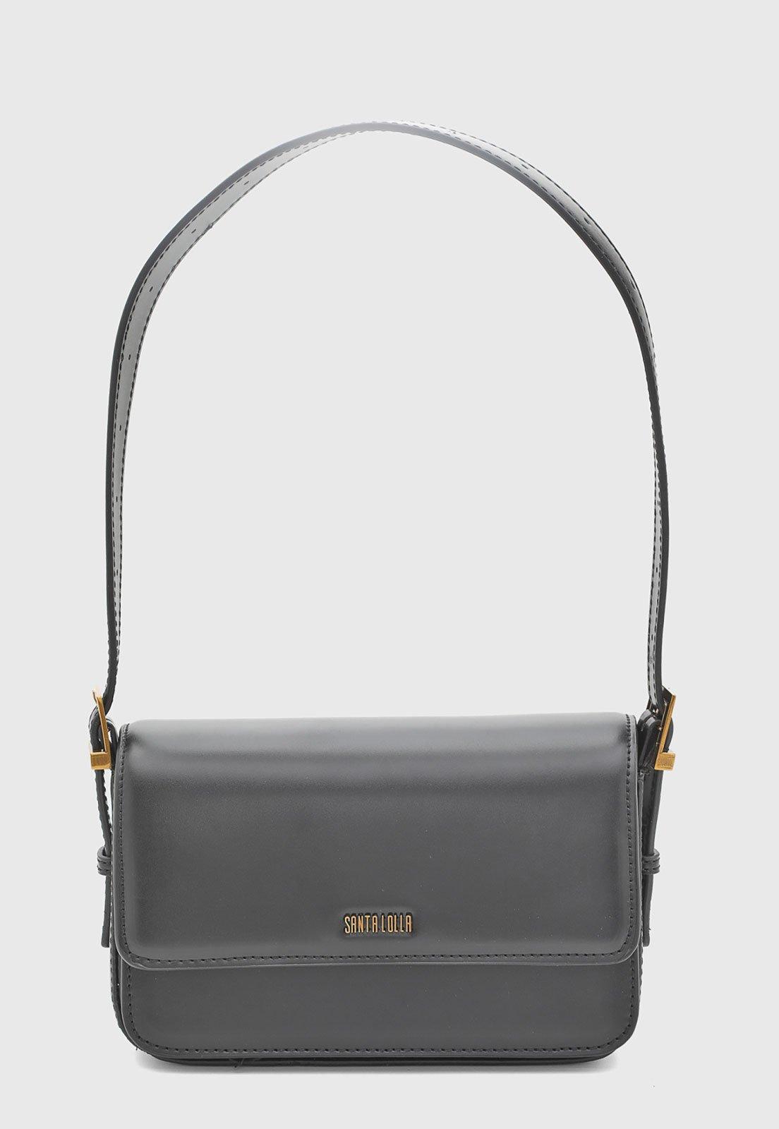 Bolsa Feminina Santa Lolla Estruturada Preta