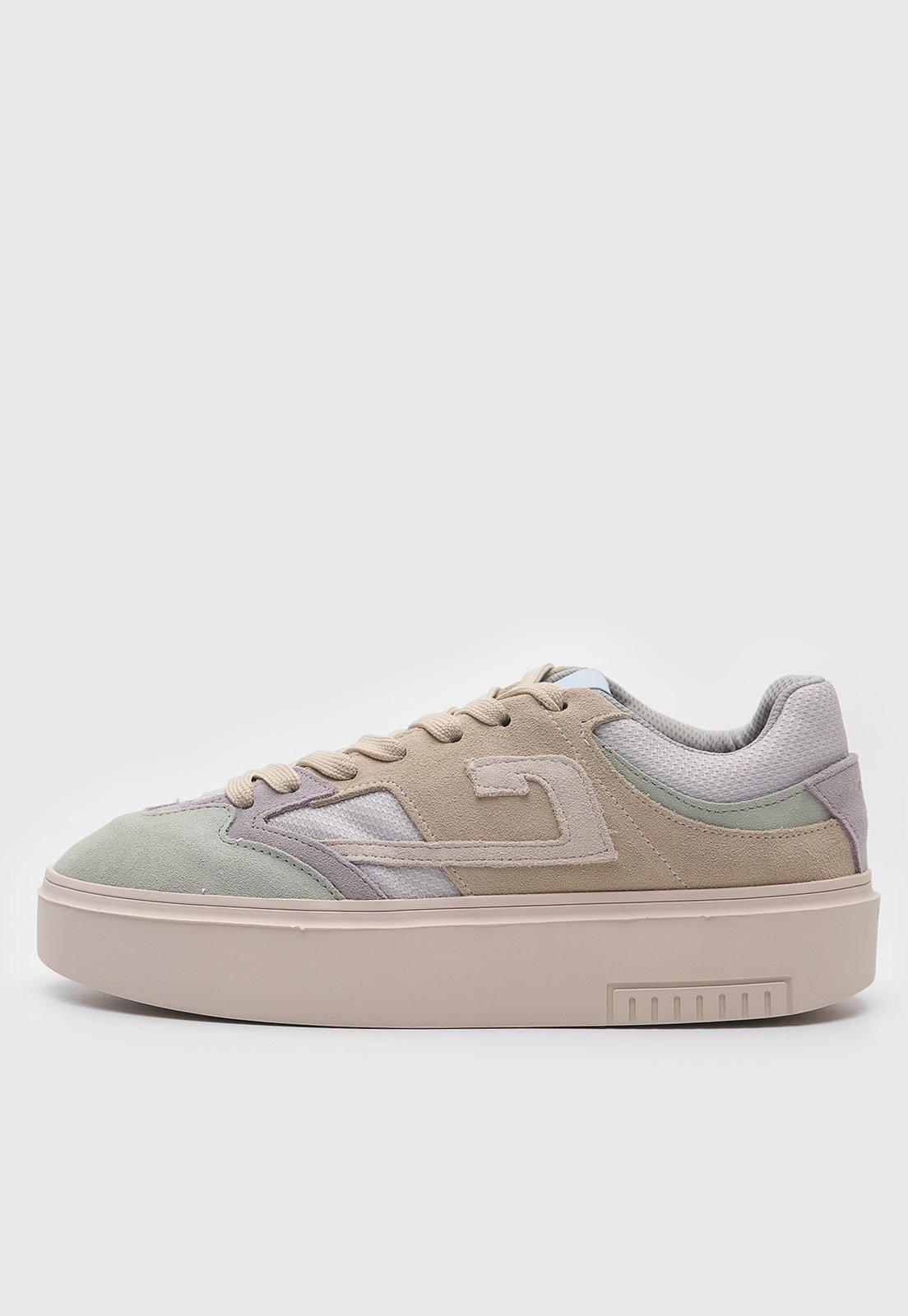 Tênis Feminino Colcci Suede Bege