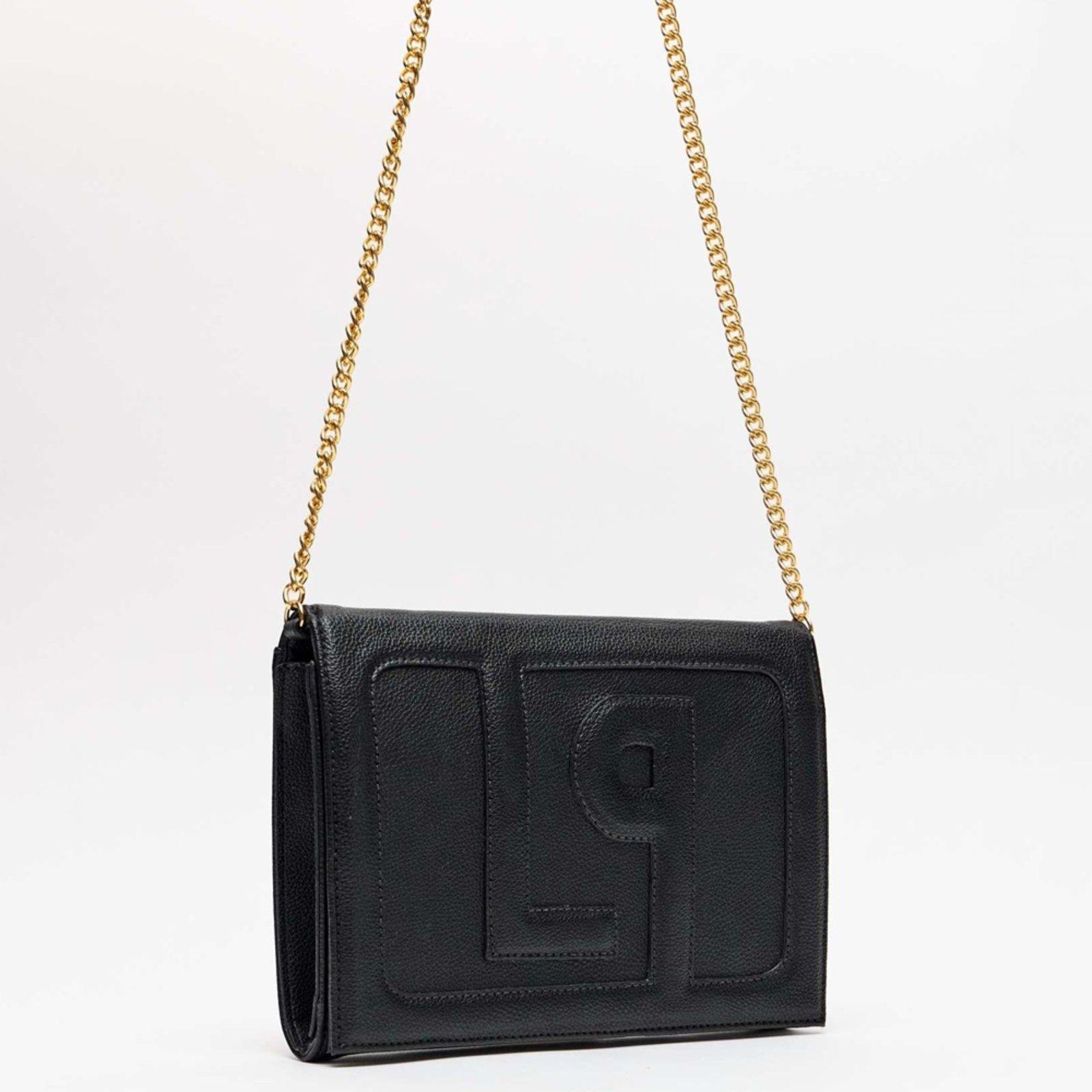 Bolsa Crossbody Lança Perfume Bordado In25 Preto Feminino