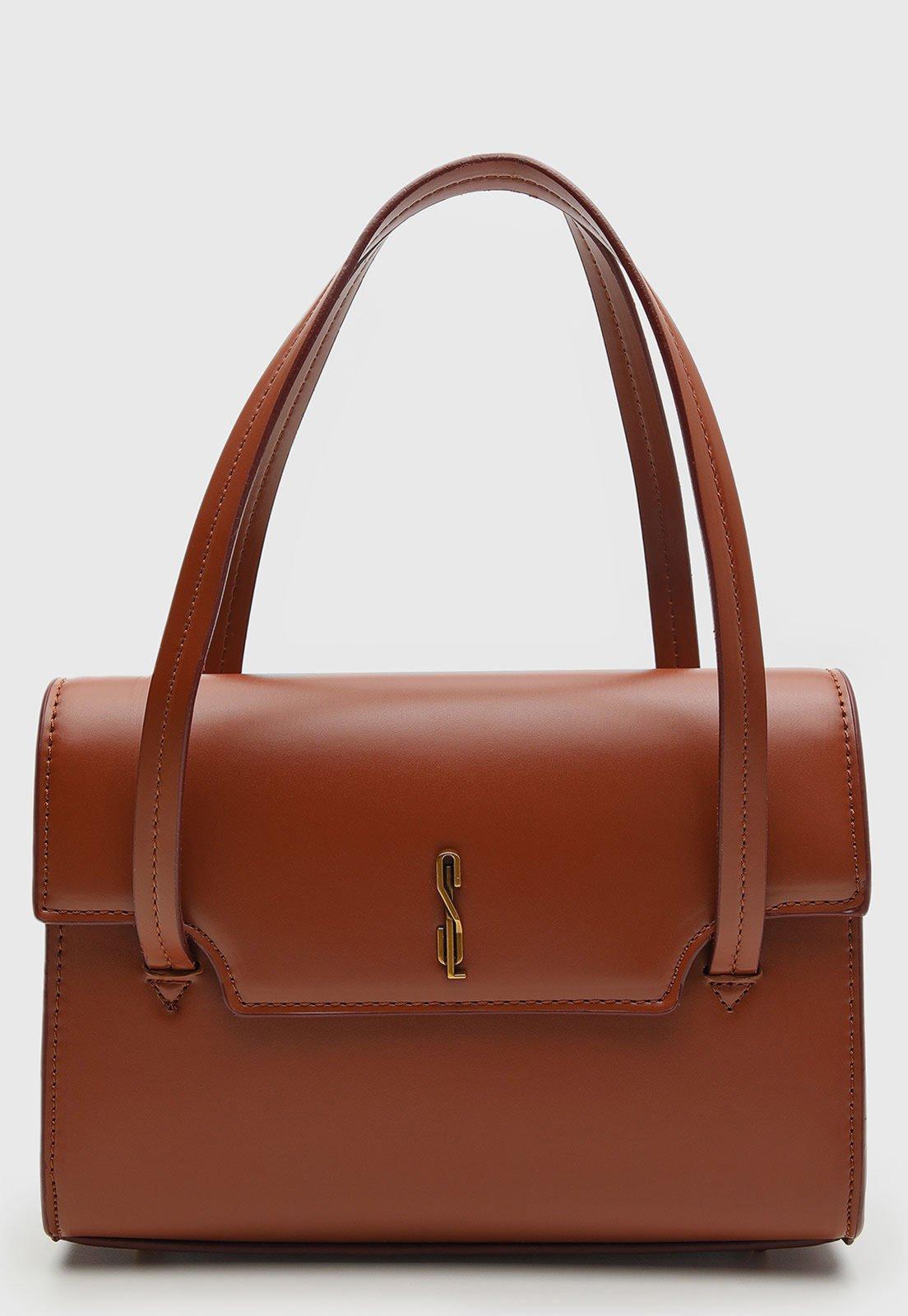 Bolsa Feminina Santa Lolla Grande Caramelo