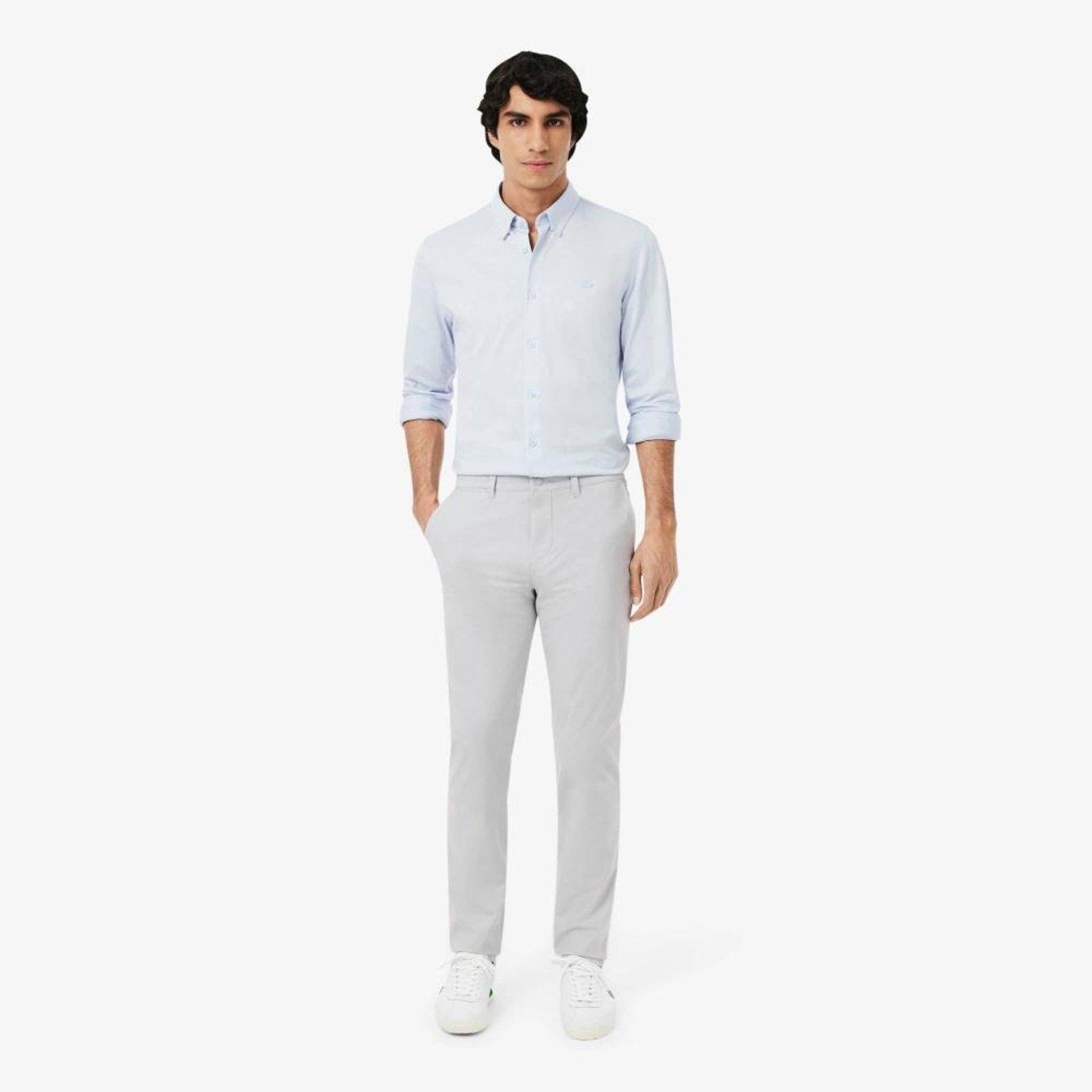 Calça Chino Slim Fit stretch Cinza Claro - 40 Cinza