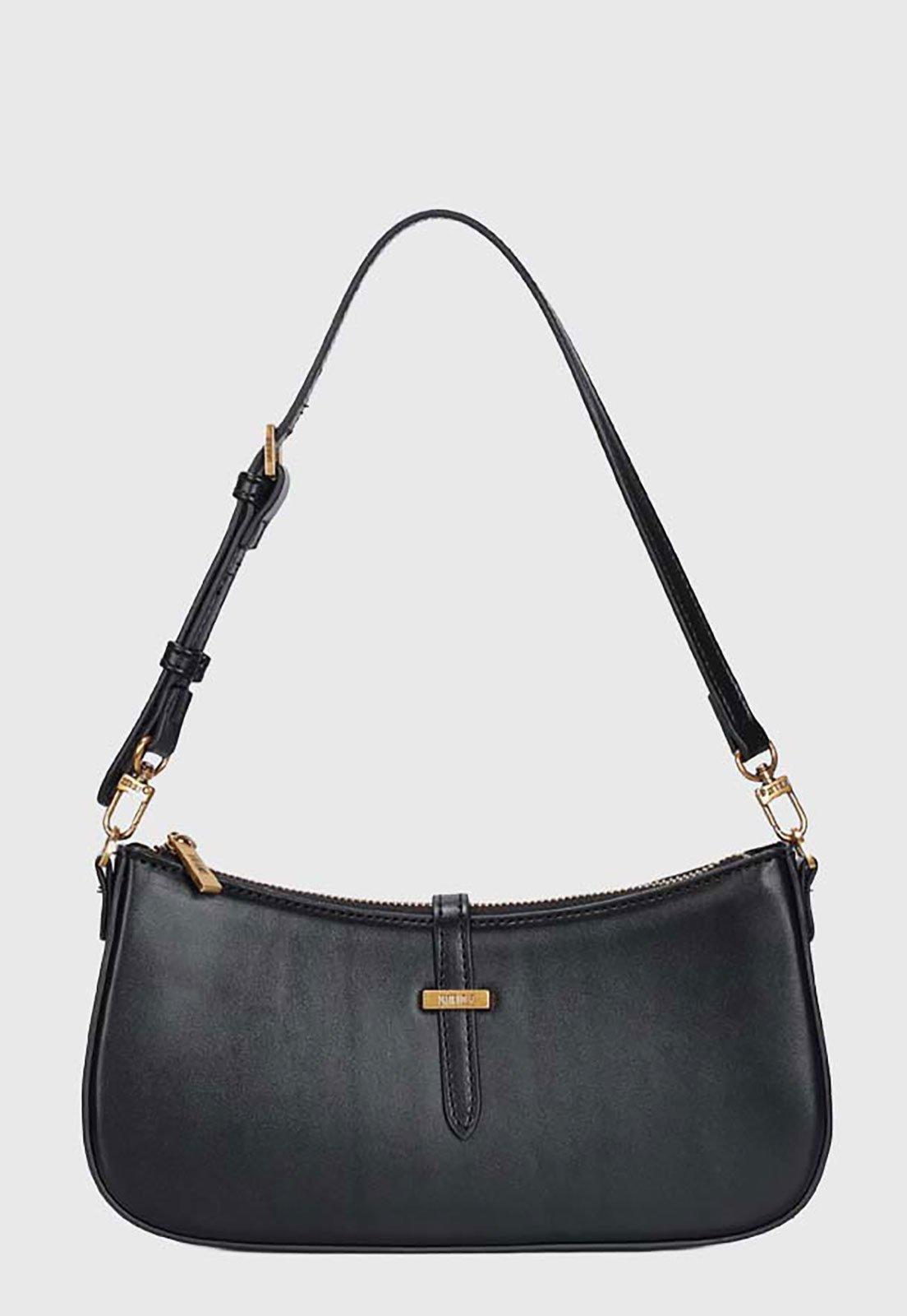 Bolsa Feminina Santa Lolla Média Alça Ajustável Preta