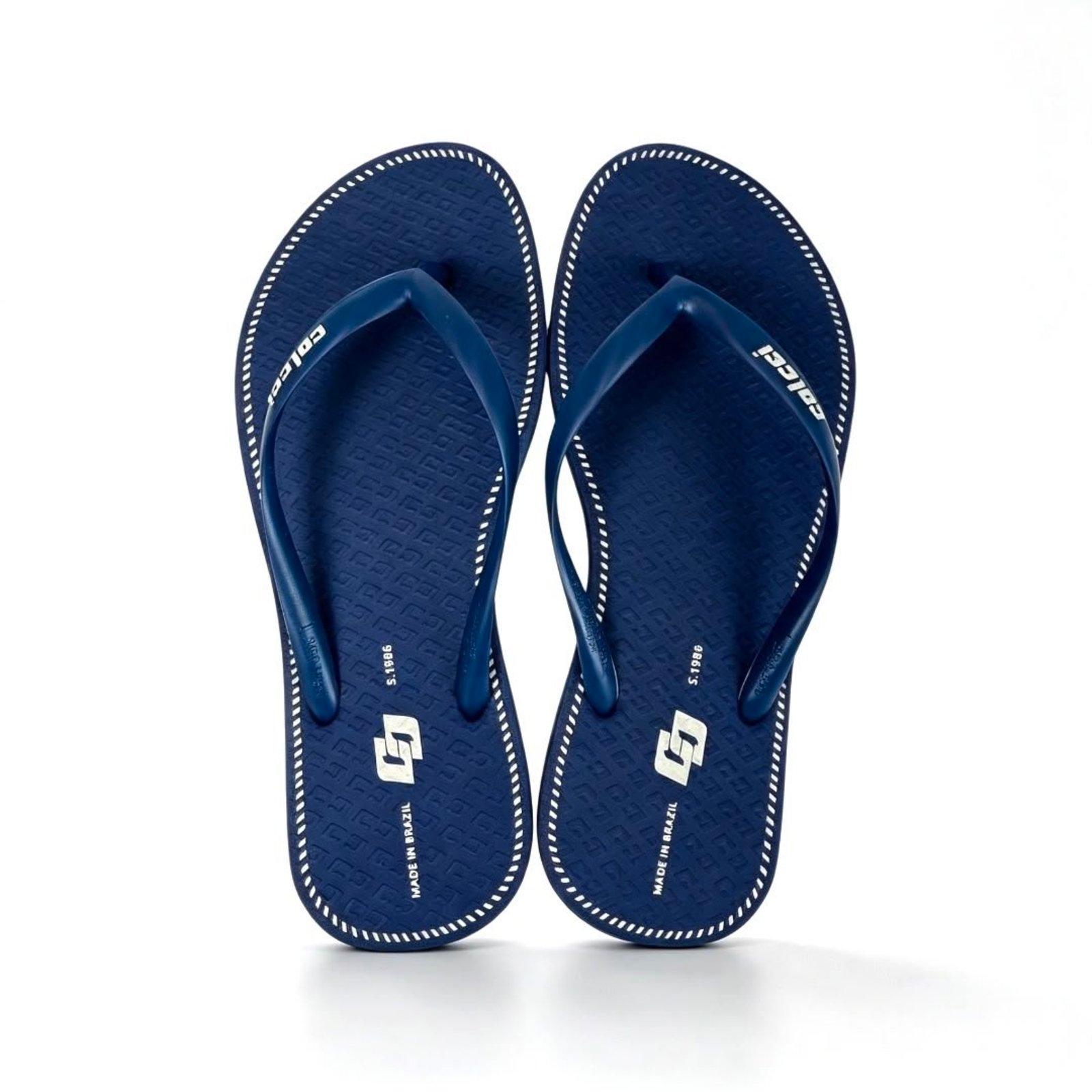 Sandália Fem Natural Colcci Azul Olympic