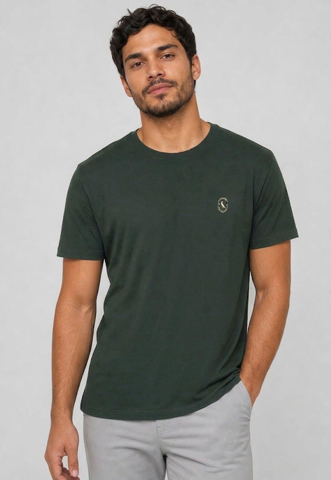 Camiseta Masculina Reserva Logo Verde