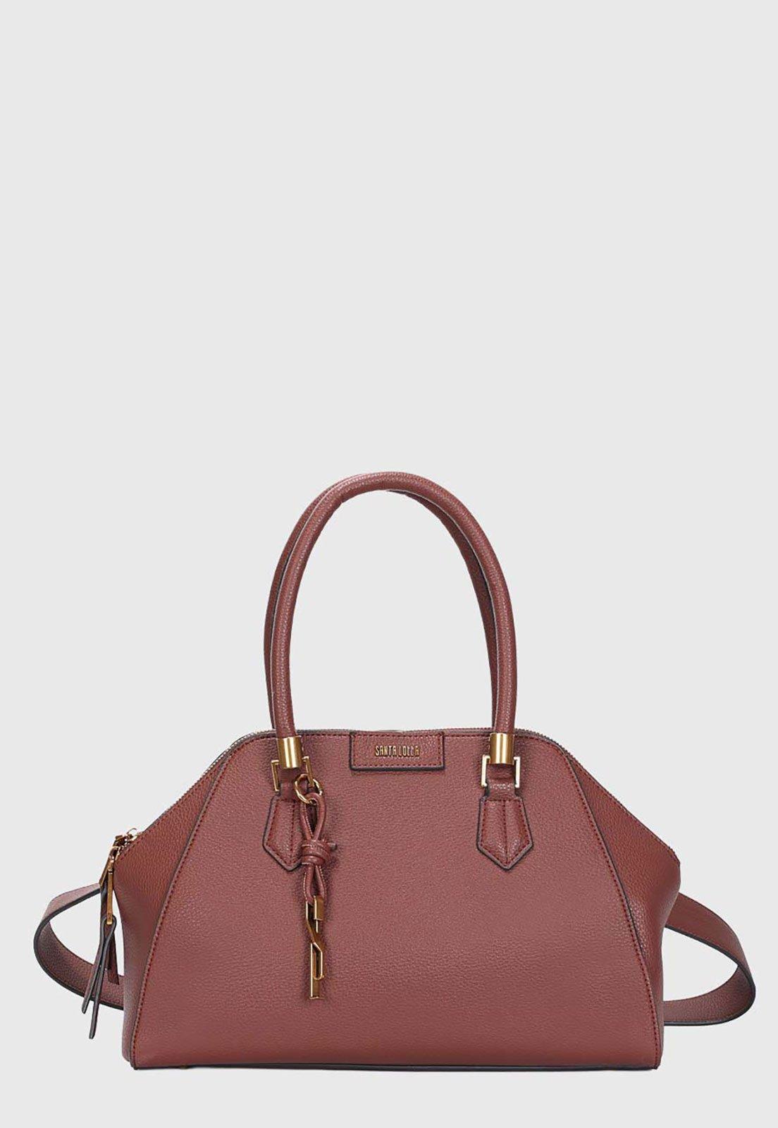 Bolsa Feminina Santa Lolla Estruturada Vermelha