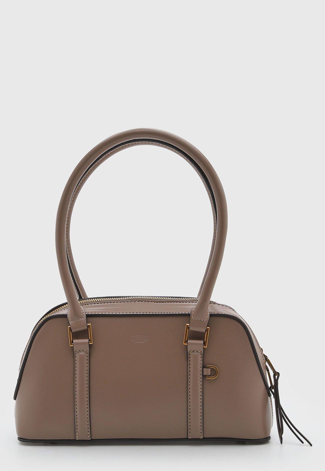 Bolsa Feminina Santa Lolla Média Estruturada Bege