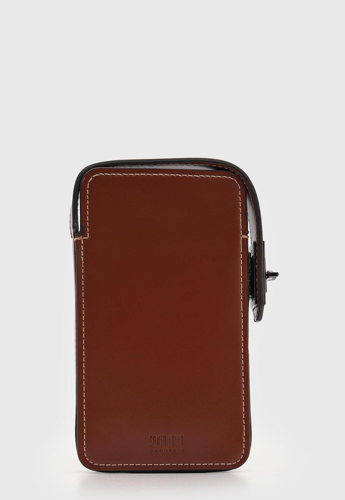 Bolsa Feminina Santa Lolla Tiracolo Marrom