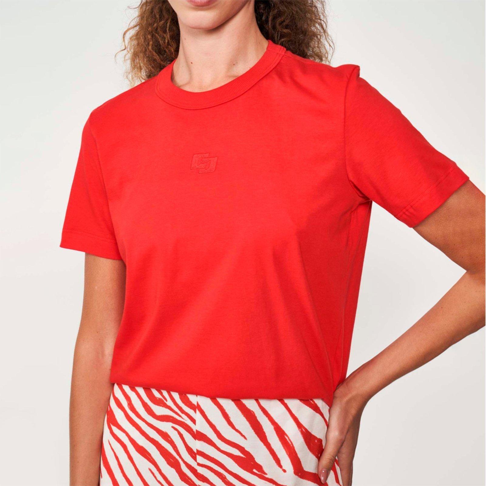 Camiseta Colcci Iconic Ou25 Vermelho Feminino