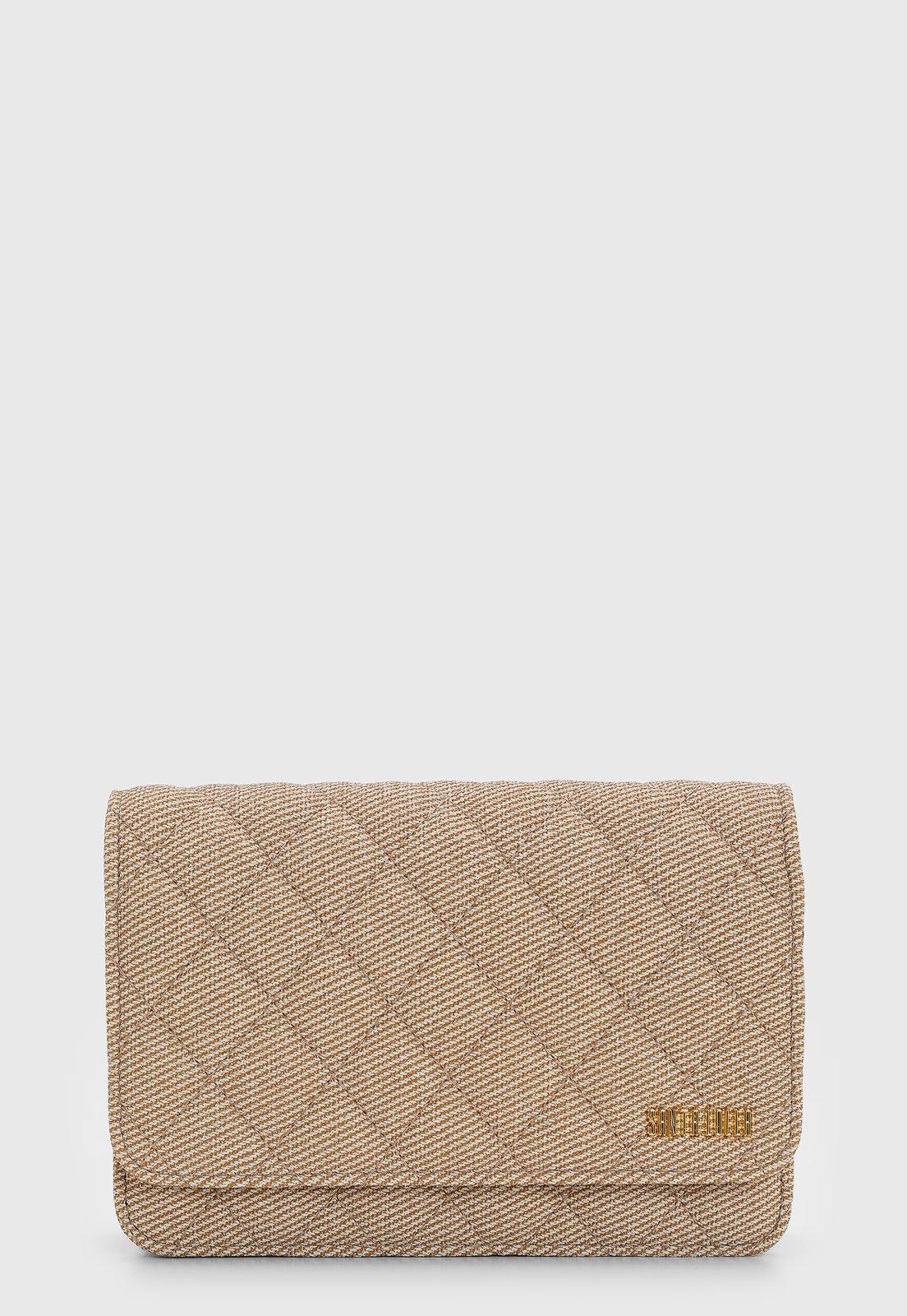 Bolsa Feminina Santa Lolla Matelassê Bege