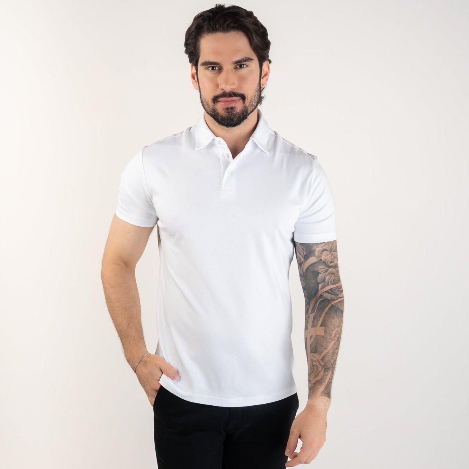 Camisa Polo Pima Oficina Reserva Branca