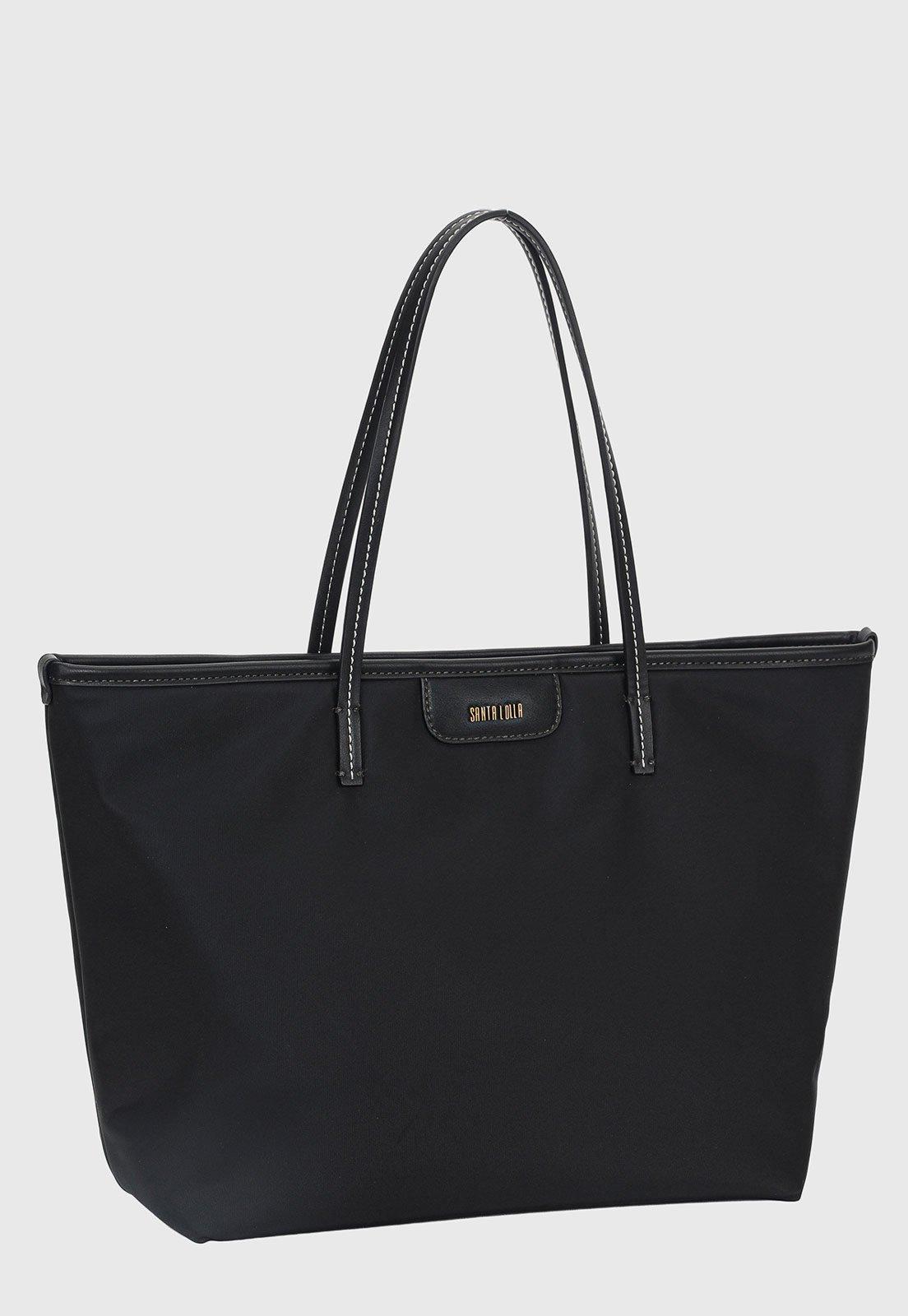 Bolsa Feminina Santa Lolla Tote Preta