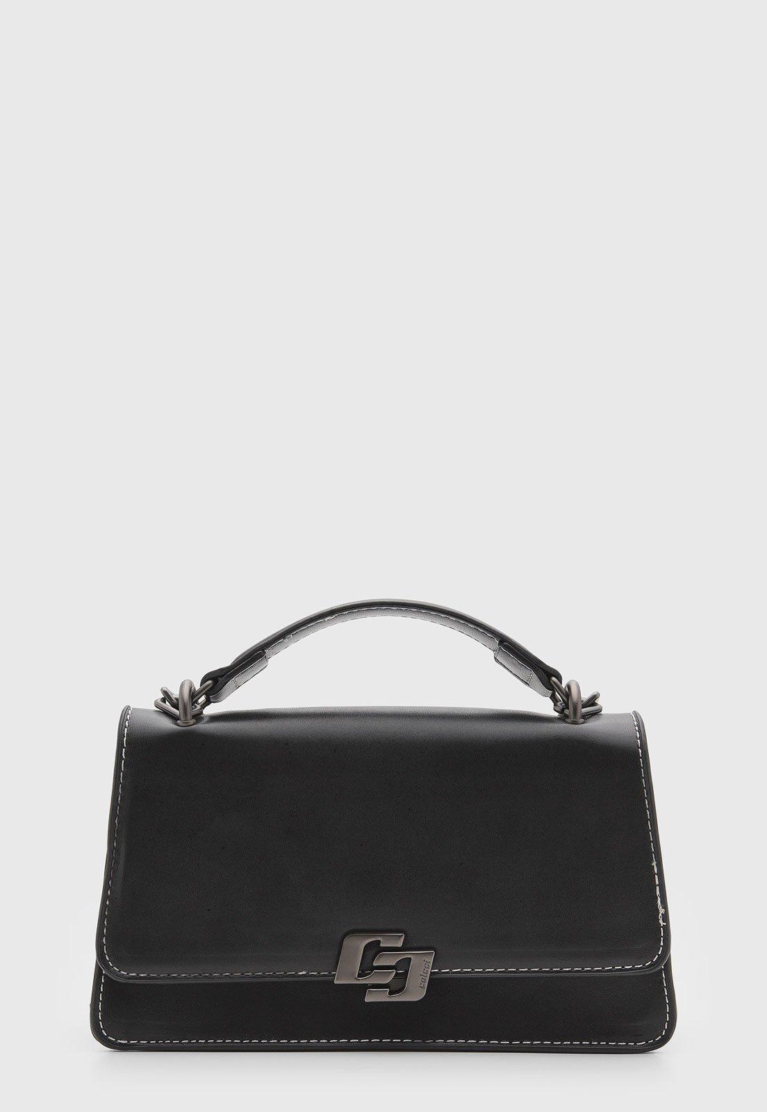 Bolsa Colcci Retangular Corrente Preta