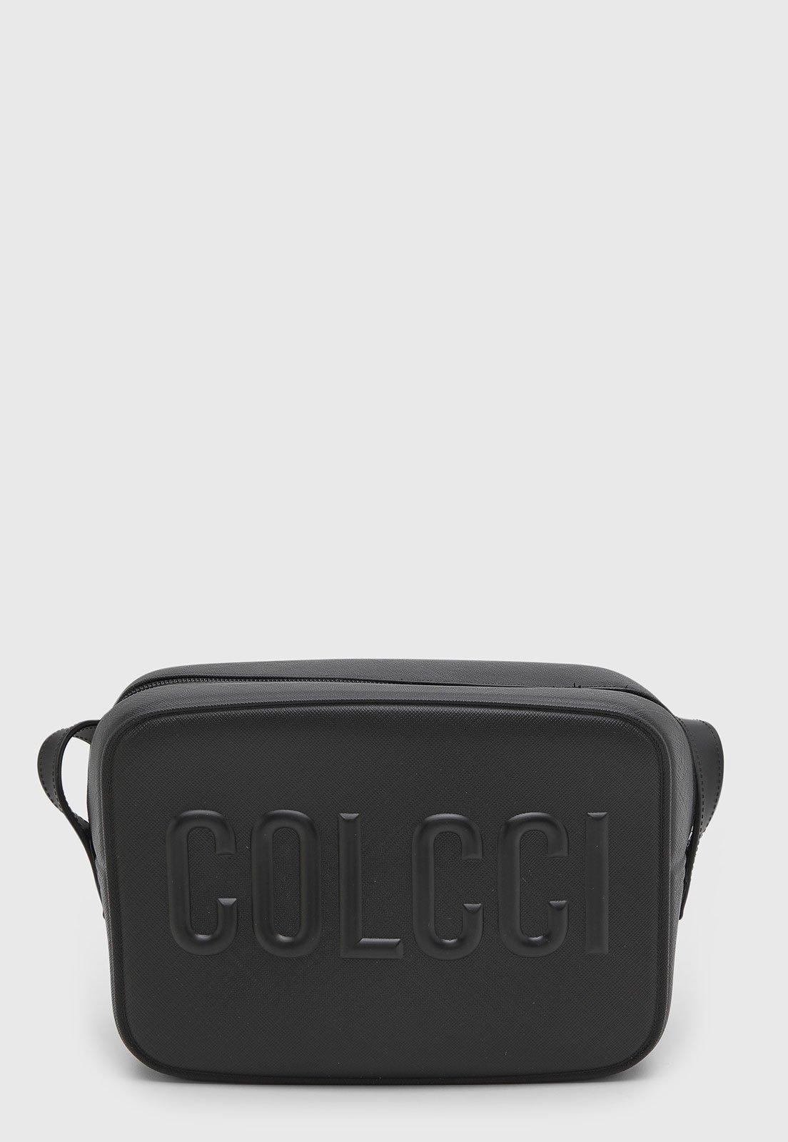 Bolsa Feminina Colcci Tiracolo PVC Preta