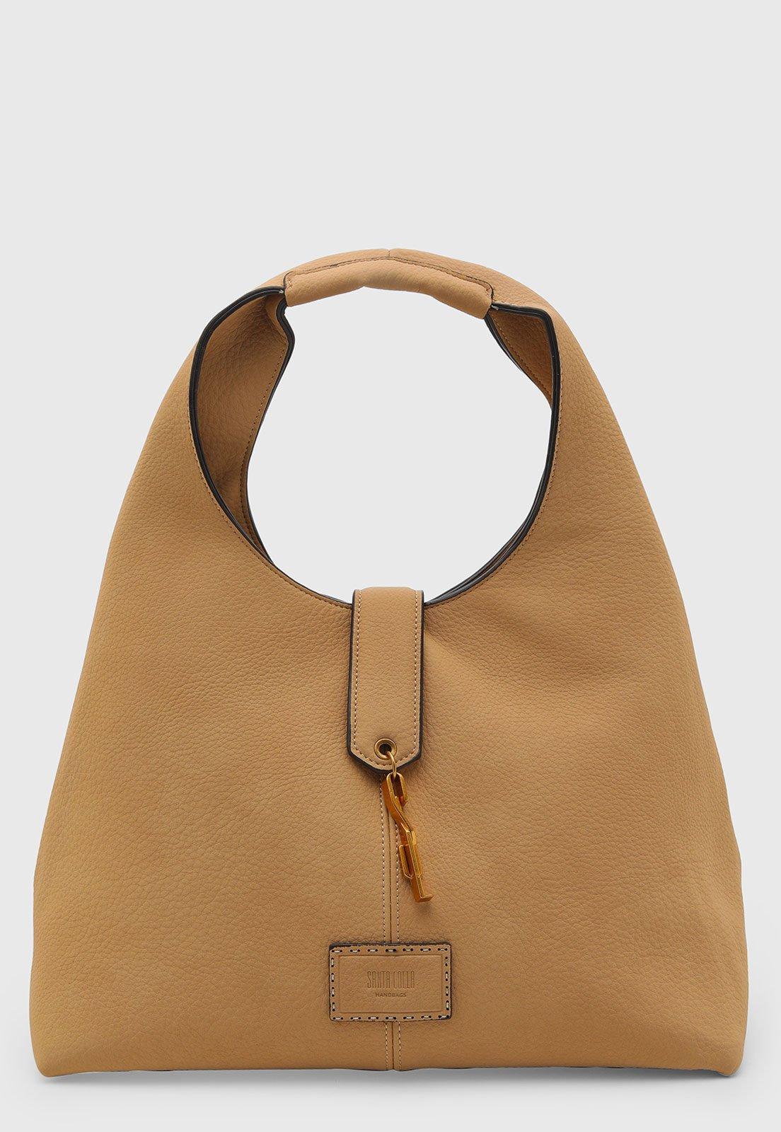 Bolsa Santa Lolla Estruturada Bege