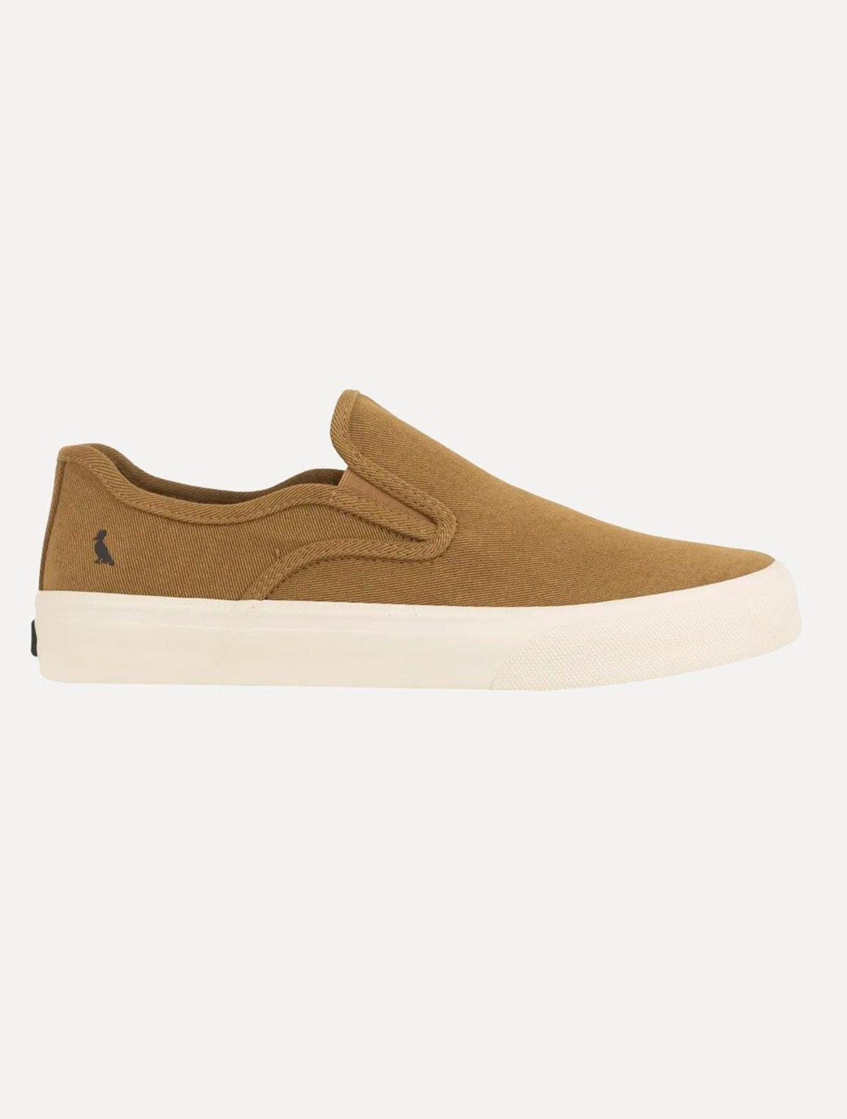 Tênis Reserva Masculino Slip On Mobi Marrom Claro
