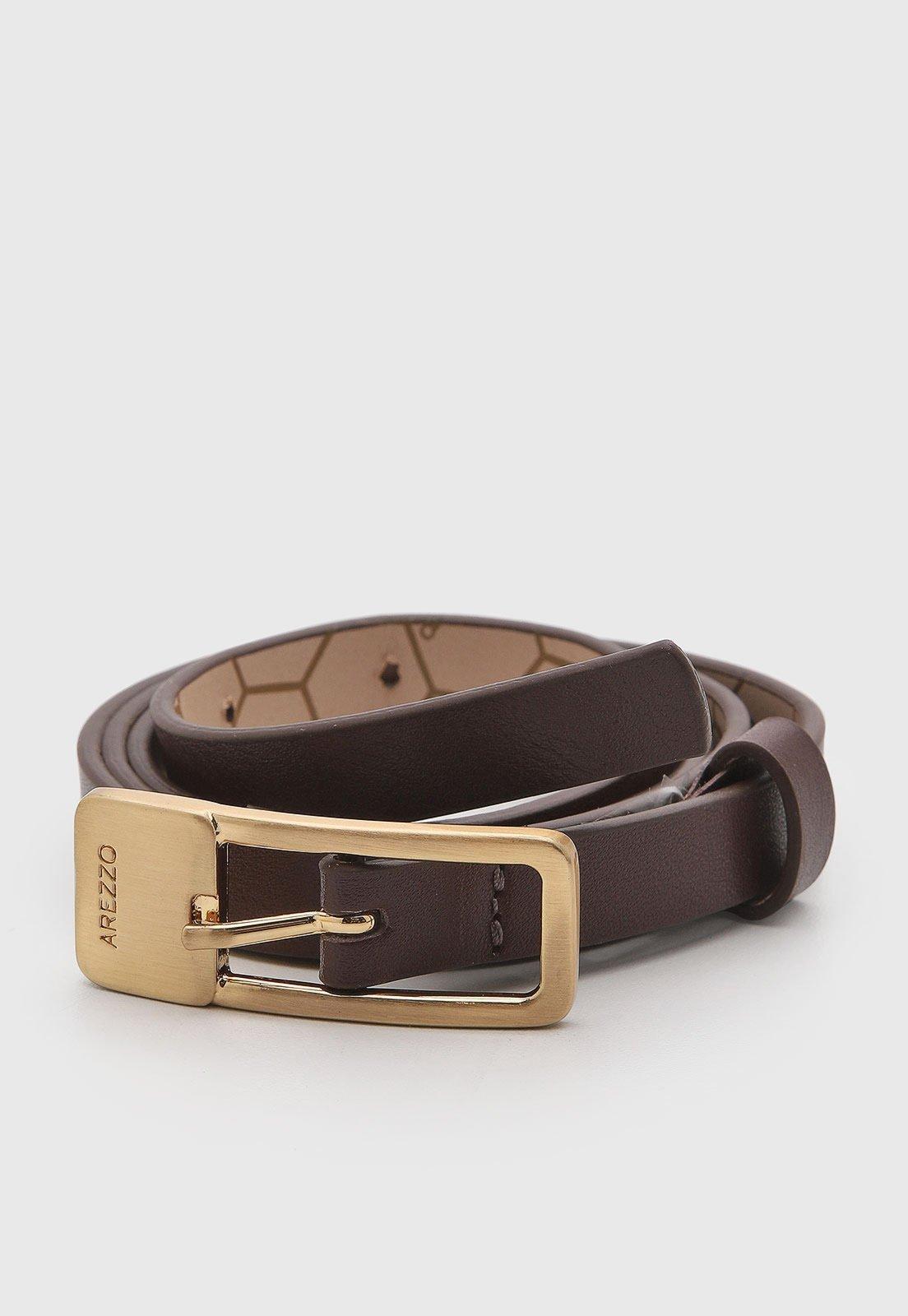 Cinto Feminino Arezzo Imperial Marrom