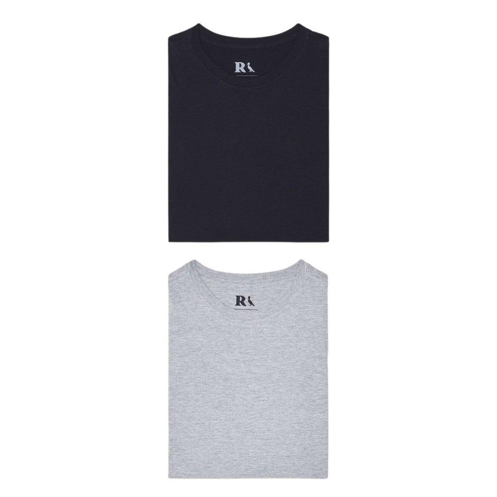 Kit 2 Camisetas Básicas Reserva Cinza