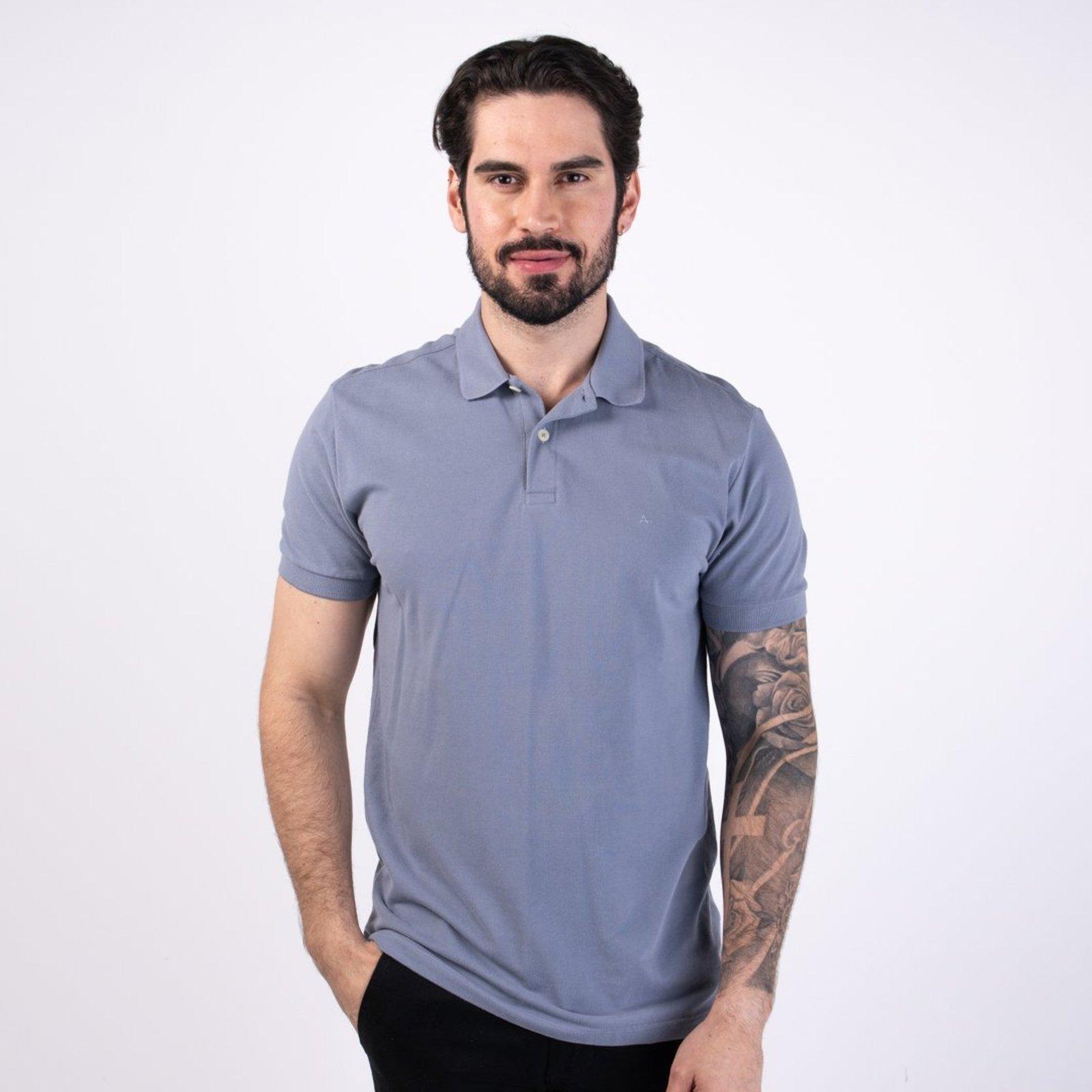 Camisa Polo Aramis Básica Cinza