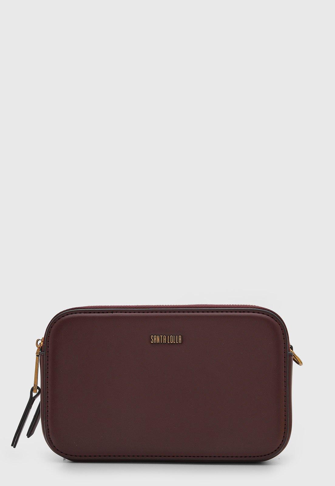 Bolsa Feminina Santa Lolla Retangular Vinho