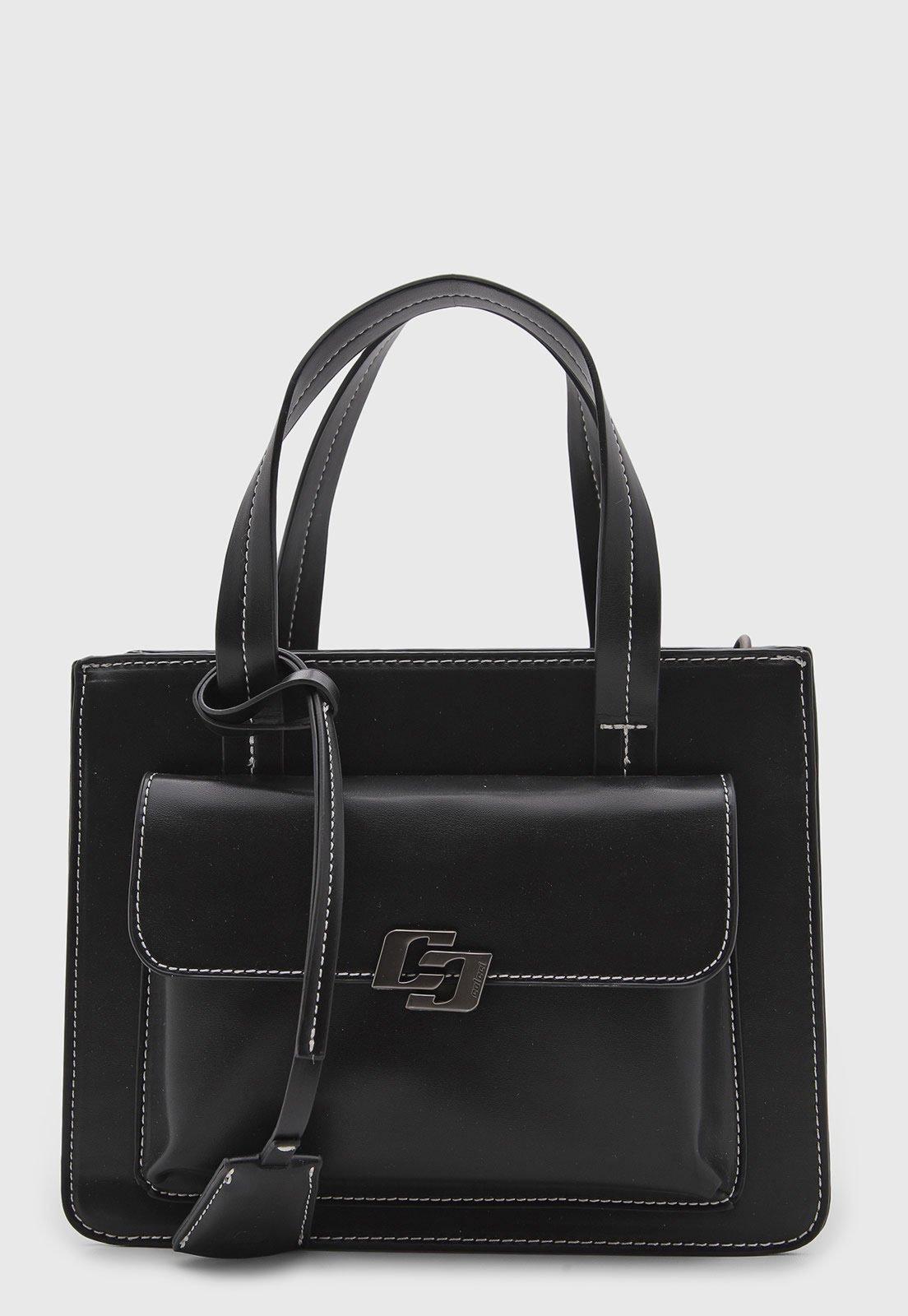 Bolsa Feminina Colcci Estruturada Preta