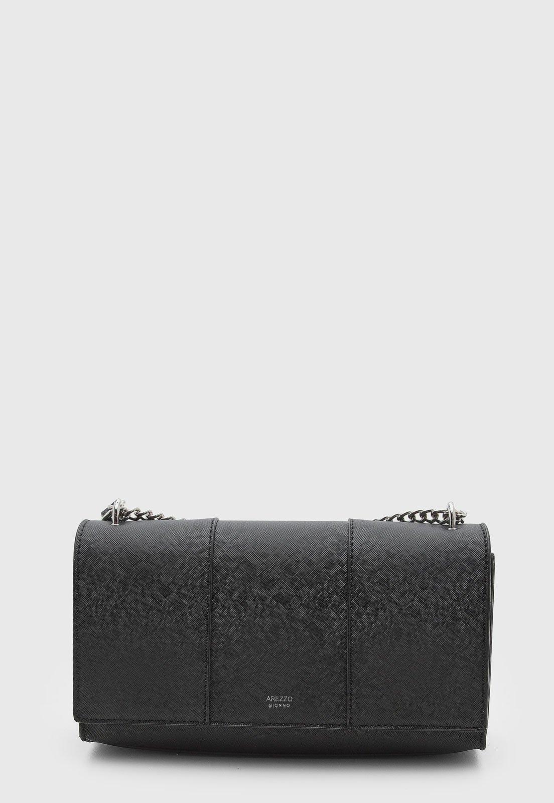 Bolsa Feminina Arezzo Média Preta